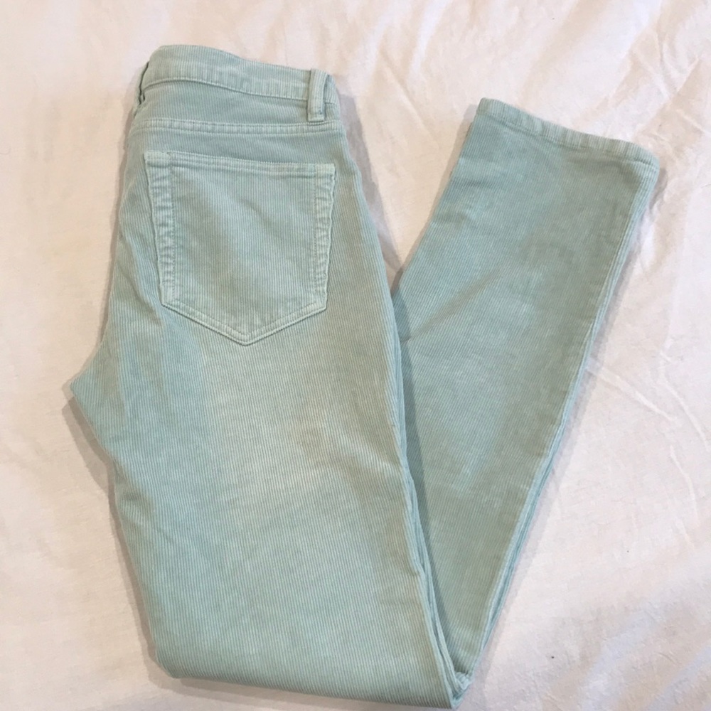 Mint Green Corduroy Pants